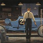 Jack Vettriano Birth Of A Dream painting